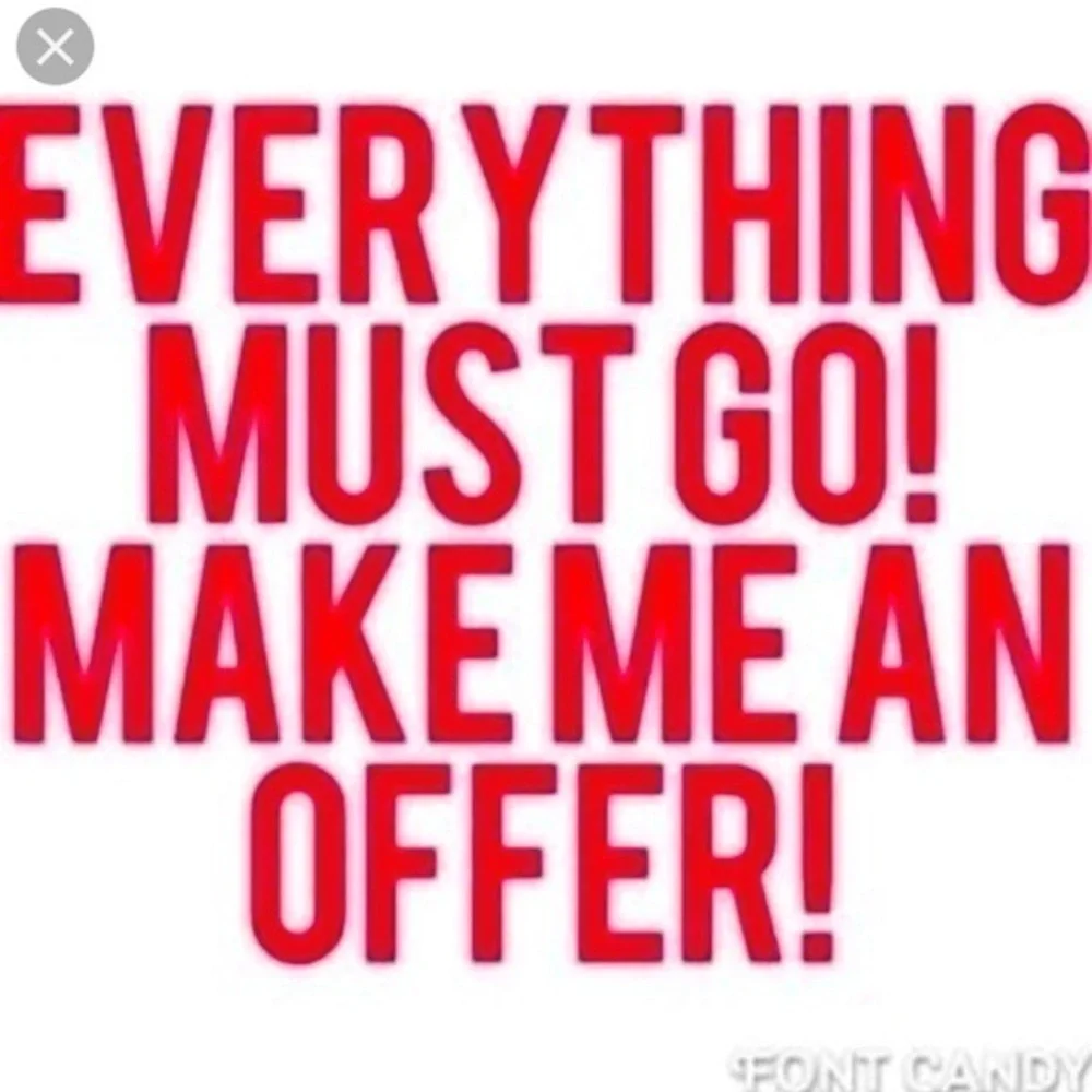 Entire Closet Must Go!!!